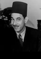 Azzam Pasha. First Leader of the Arab League, who once threatened Israel with extermination. Though not “intrinsically evil,” he “could not be trusted.”