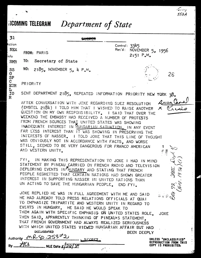 Louis Joxe Pre-Redaction