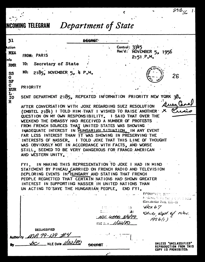 Louis Joxe Post-Redaction