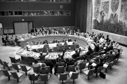 A photo of the United Nations Security Council